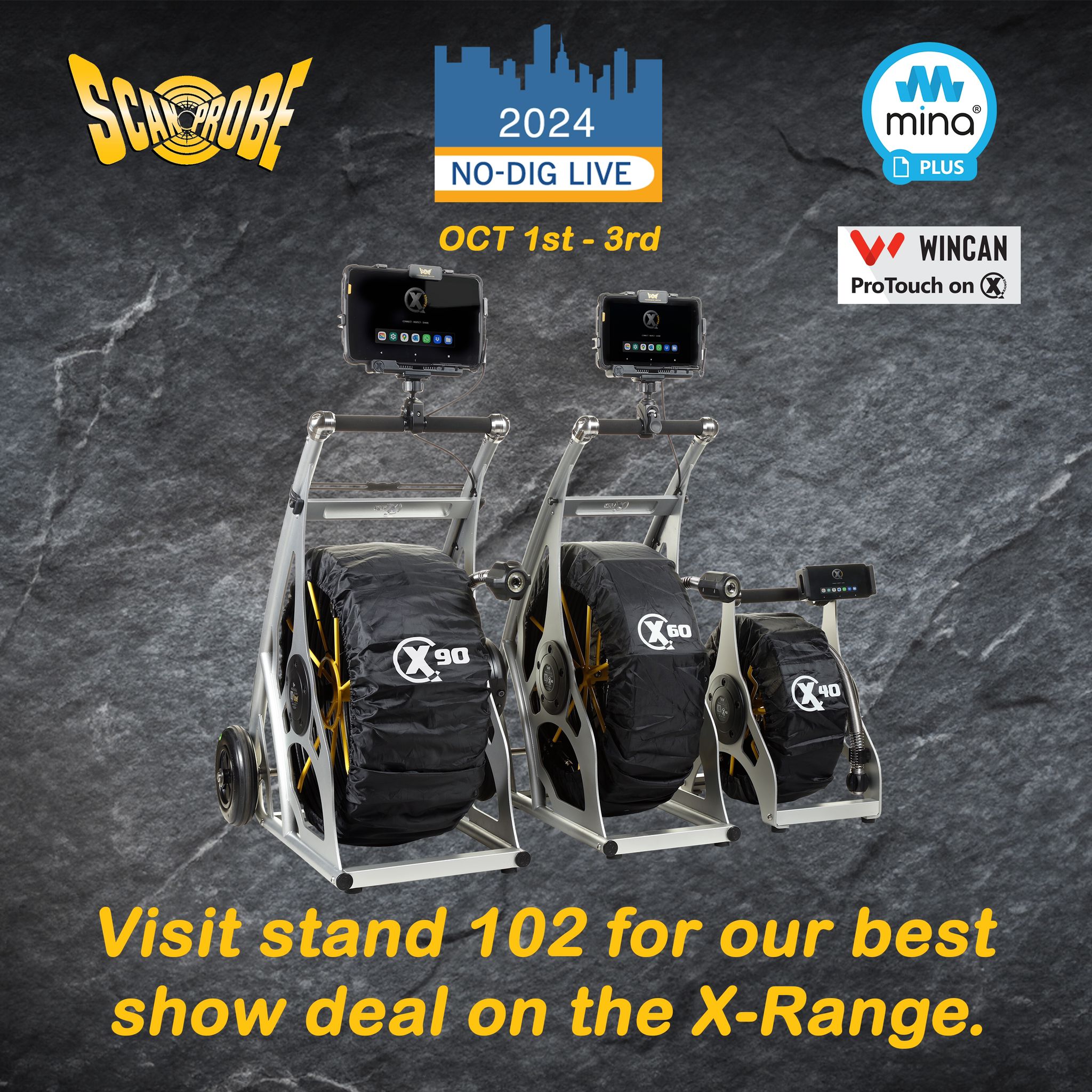 No-Dig Live 2024 – Scanprobe will be there!